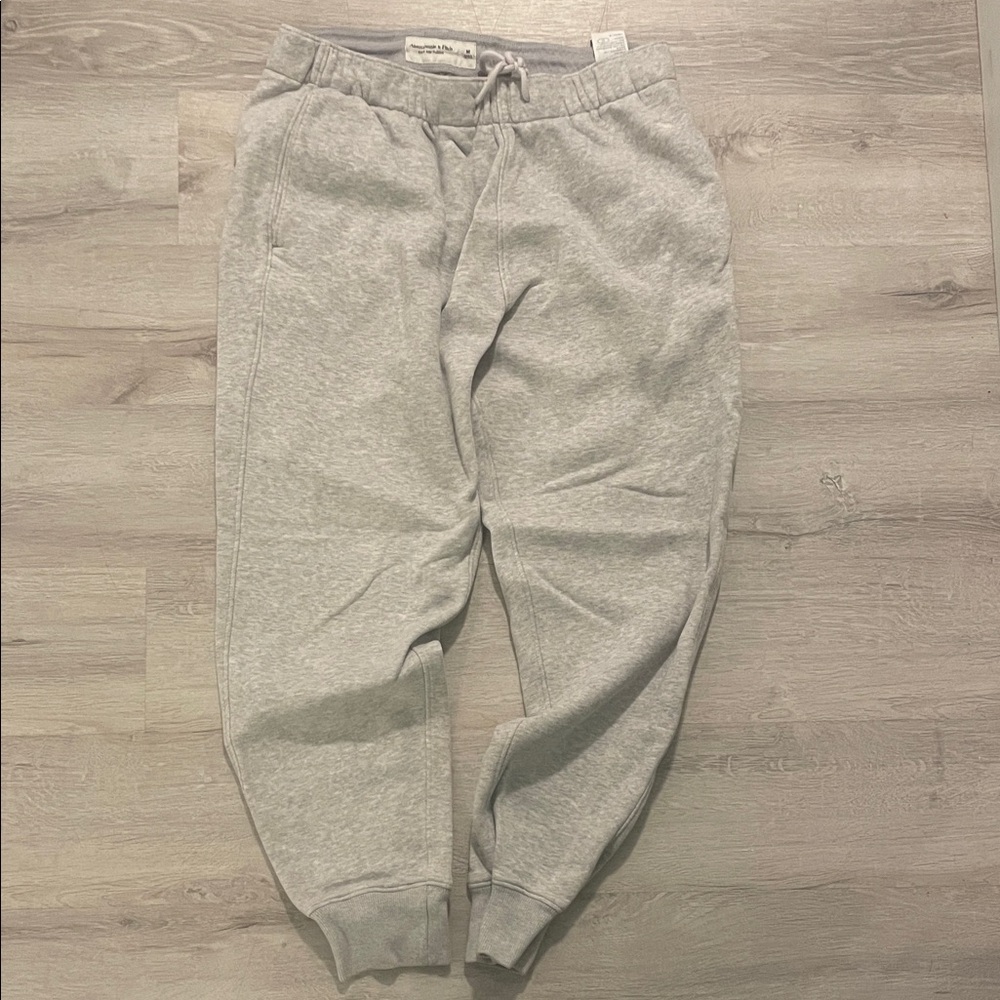 Abercrombie & Fitch Light Gray Joggers